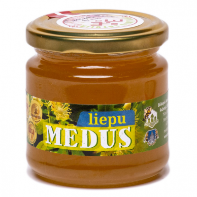Liepų medus 400 g 2 Liepų medus 400 g 2