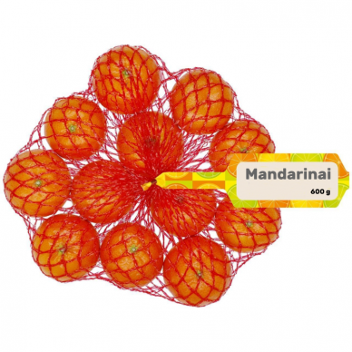 Mandarinai 600g
