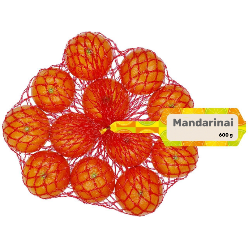 Mandarinai 600g