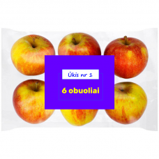Obuoliai 6 vienetai