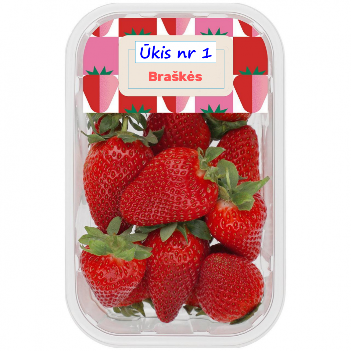 Braškės 400g Braškės 400g