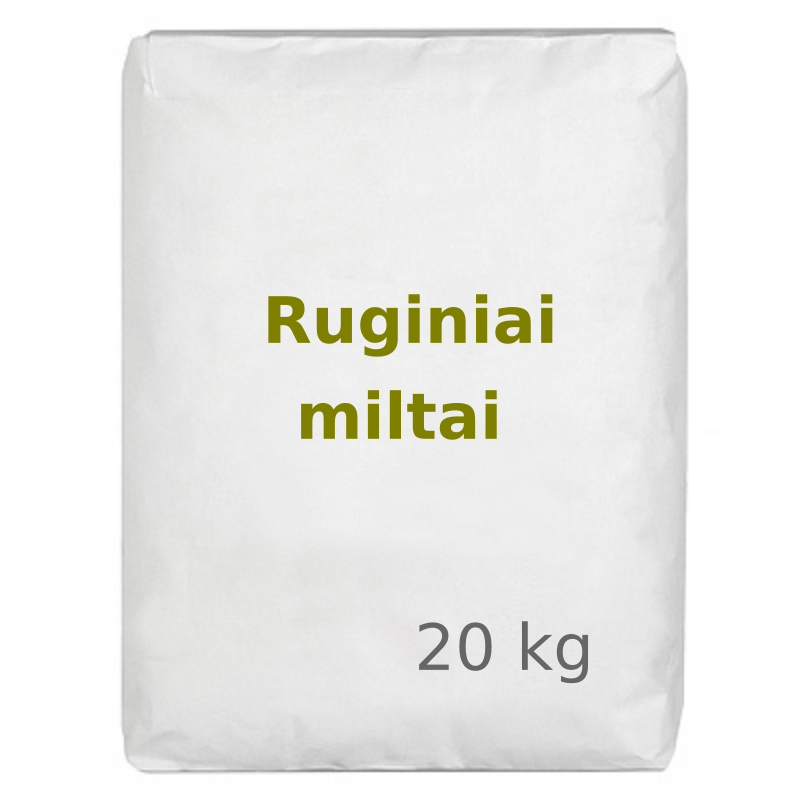 Ruginiai miltai 20 kg Ruginiai miltai 20 kg